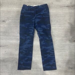 GAP Kids Navy Camouflage Trousers